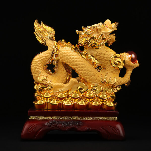Tượng rồng vàng