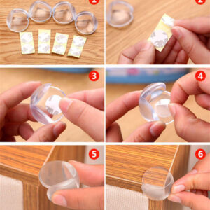 Miếng bịt góc bàn silicon