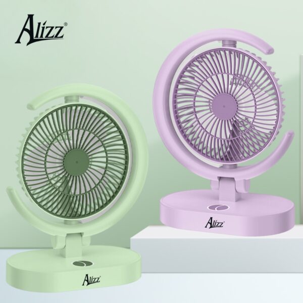 Quạt gấp để bàn không dây ALIZZ